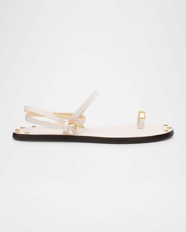 Fara Toe-Ring Flat Sandals